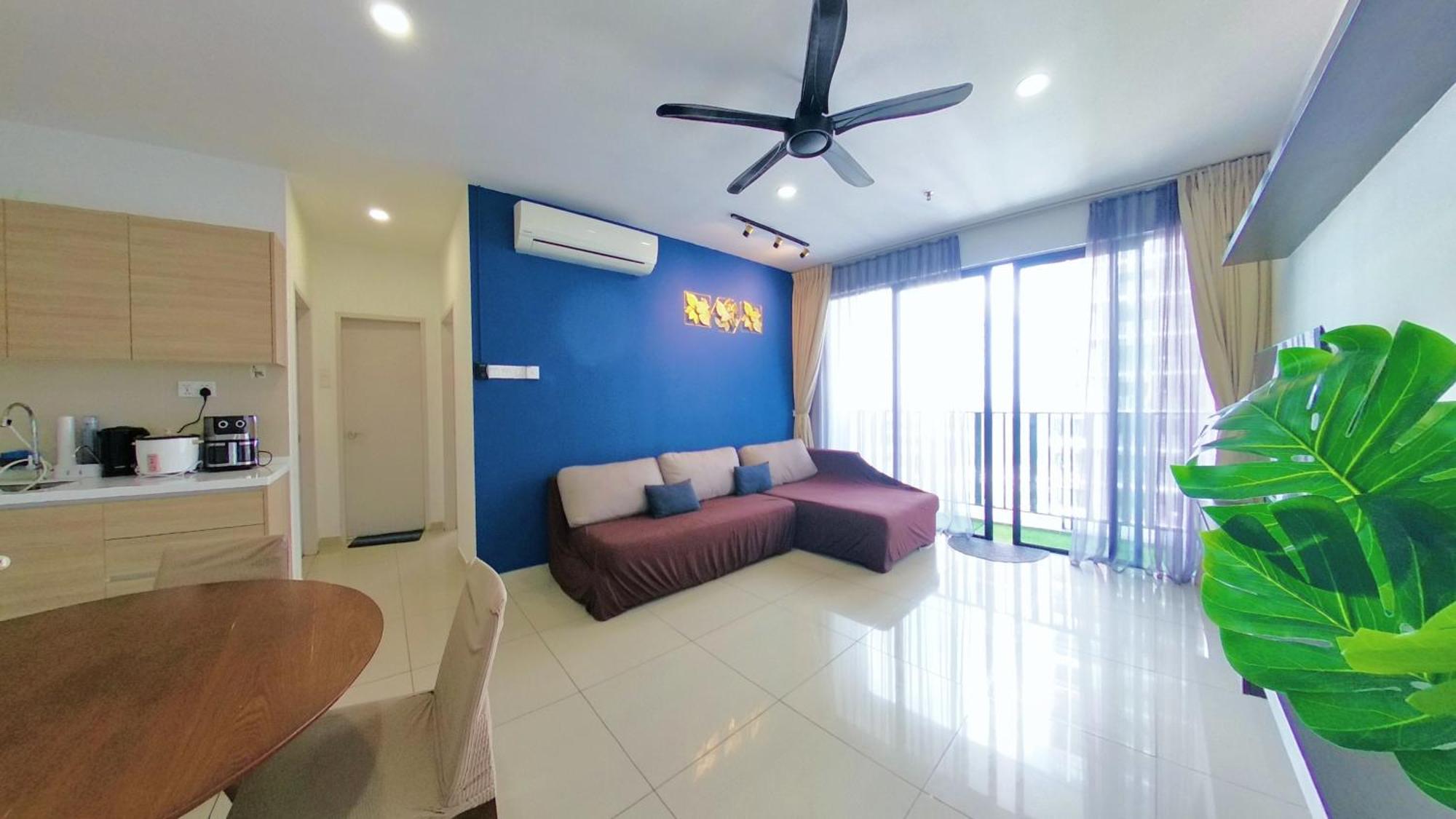 9Pax 2R2B Family Suite, I-City, I-Suite, Hyde, Beside Theme Park, Wifi 50-55" Smart Tv Shah Alam Kültér fotó