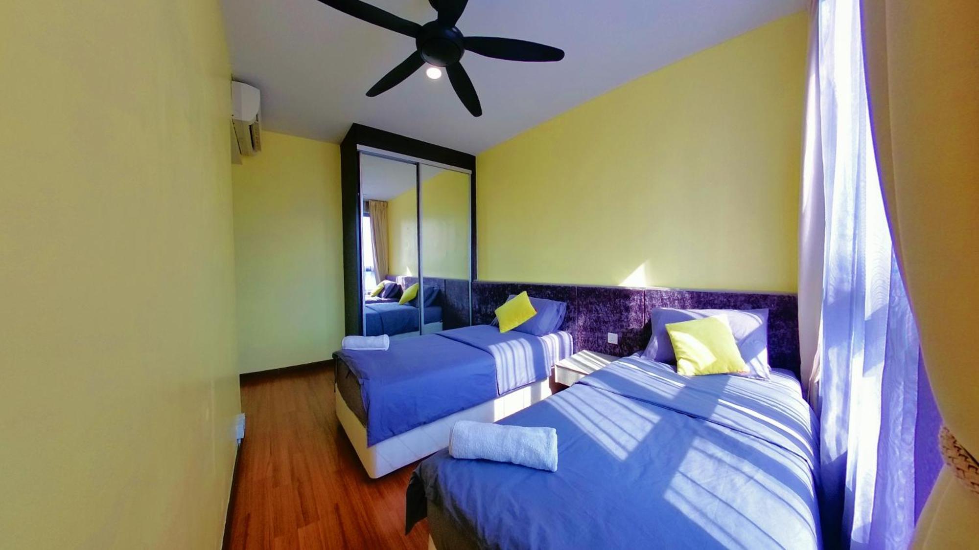 9Pax 2R2B Family Suite, I-City, I-Suite, Hyde, Beside Theme Park, Wifi 50-55" Smart Tv Shah Alam Kültér fotó
